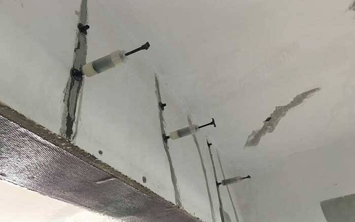 crack injection for crack repair crack injection for crack repair