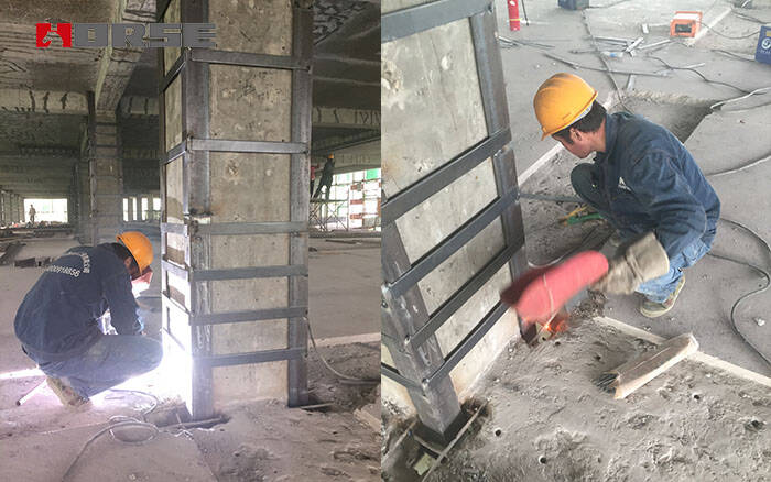 bonded steel plate strengthening bonded steel plate strengthening