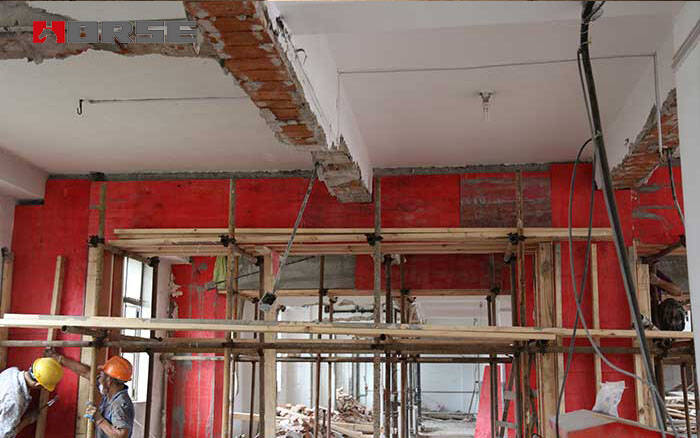 FRP sheet used in masonry structure FRP sheet used in masonry structure