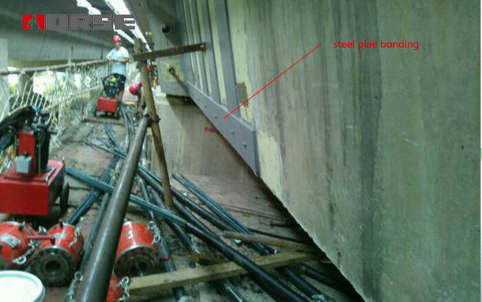 Xinyi bridge reinforcement with steel plate Xinyi bridge reinforcement with steel plate