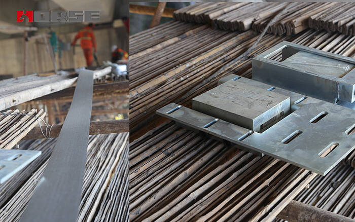 Reinforcement of prestressed carbon plate Reinforcement of prestressed carbon plate