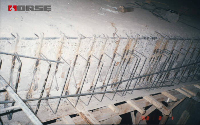 Enlarging section reinforcement method Enlarging section reinforcement method