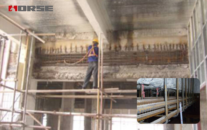 Section-enlarging reinforcing method for concrete beam with injectable anchoring Section-enlarging reinforcing method for concrete beam with injectable anchoring