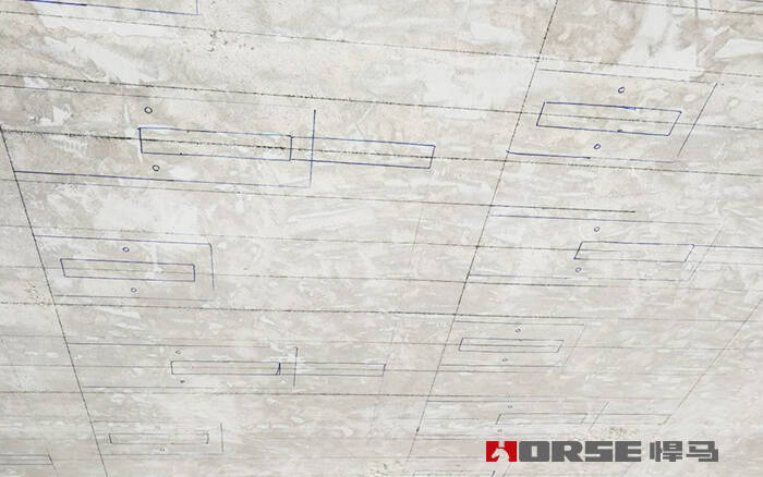 Positioning line Positioning line