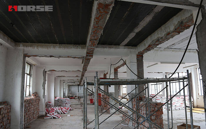 Carbon fiber fabric reinforcement brick masonry Carbon fiber fabric reinforcement brick masonry