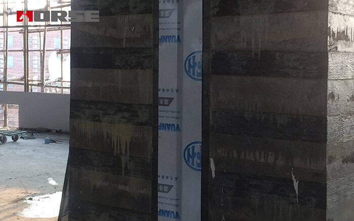 Carbon fiber wrapping column Carbon fiber wrapping column