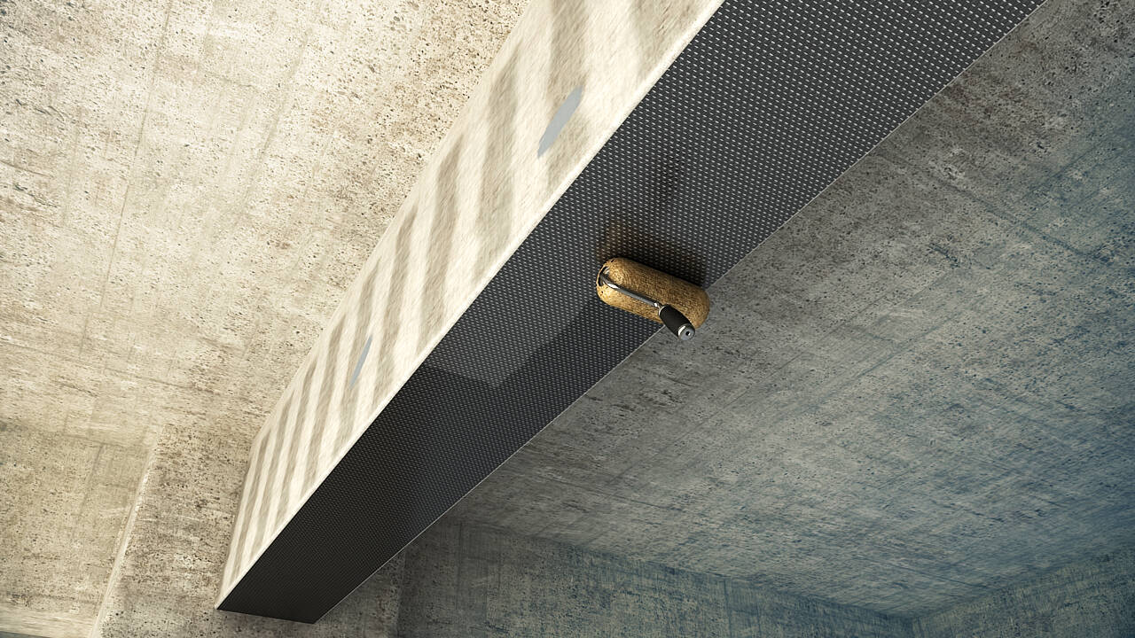 apply carbon fiber adhesive again apply carbon fiber adhesive again