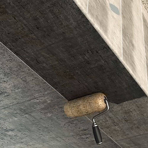 Applying HM-180C3P carbon fiber adhesive Applying HM-180C3P carbon fiber adhesive