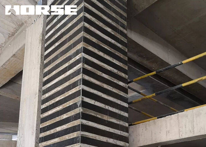 Carbon Fiber CFRP Strengthening Concrete Column Carbon Fiber CFRP Strengthening Concrete Column