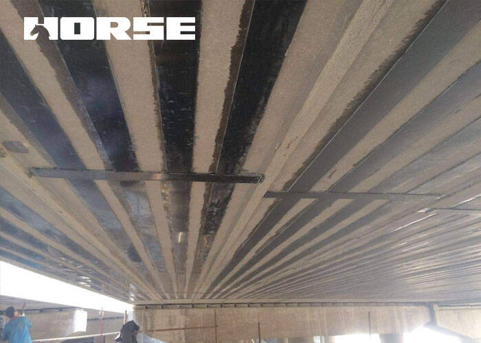 bridge crack repiar with carbon fiber plate bridge crack repiar with carbon fiber plate