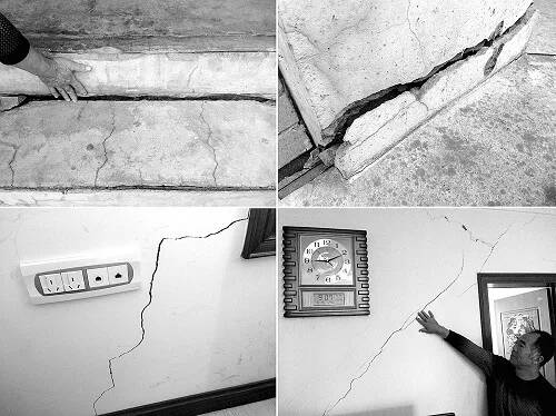 Cracks in the brick wall Cracks in the brick wall