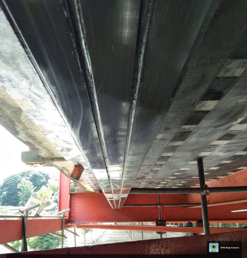 Repairing & Strengthening Damaged RC Bridge Girders Using HM Carbon Fiber CFRP Strip and Wrap Repairing & Strengthening Damaged RC Bridge Girders Using HM Carbon Fiber CFRP Strip and Wrap