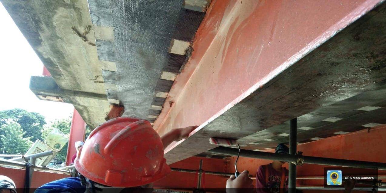 Repairing & Strengthening Damaged RC Bridge Girders Using HM Carbon Fiber CFRP Strip and Wrap Repairing & Strengthening Damaged RC Bridge Girders Using HM Carbon Fiber CFRP Strip and Wrap