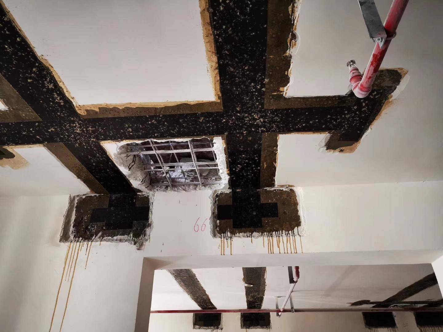 structural repair with carbon fiber structural repair with carbon fiber