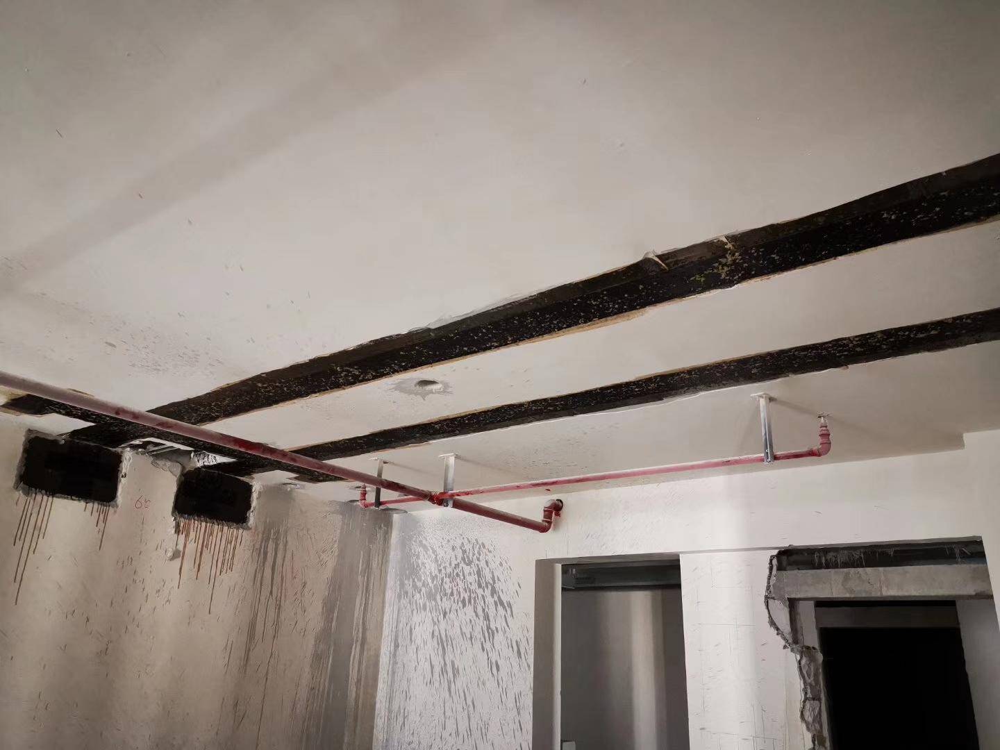 structural repair with carbon fiber structural repair with carbon fiber