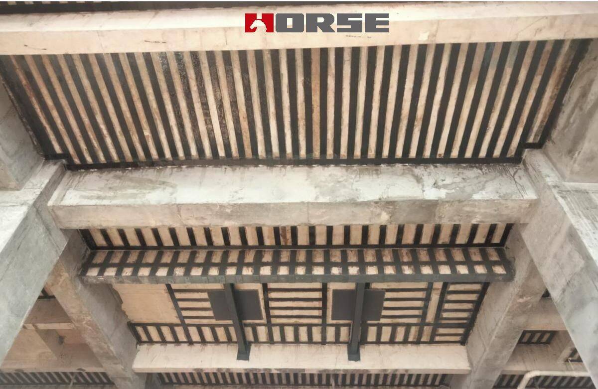 Slabs strengthening by carbon fiber Slabs strengthening by carbon fiber