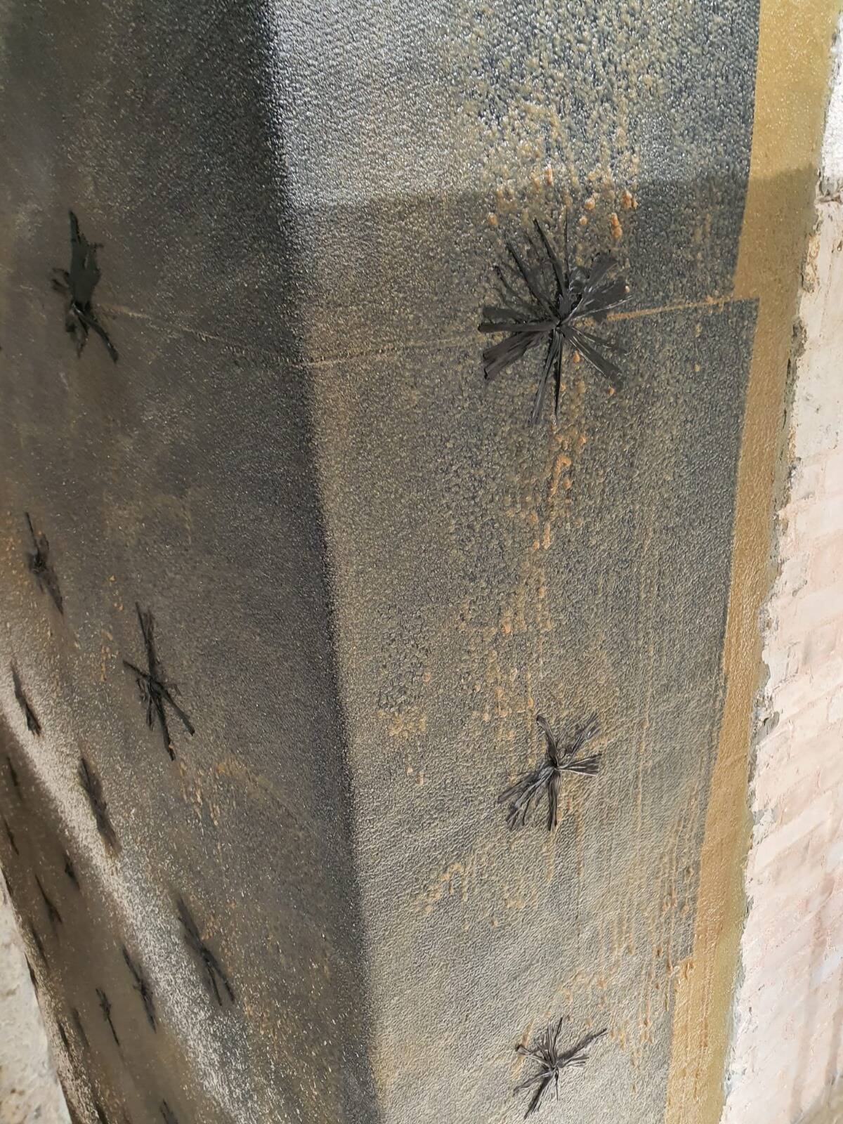 carbon fiber anchor apply on column carbon fiber anchor apply on column