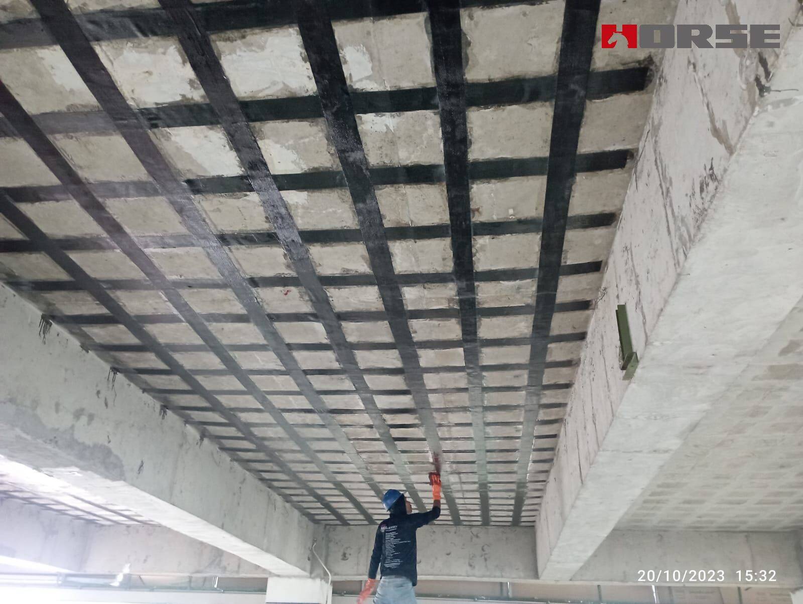 Carbon Fiber Concrete Crack Repair Carbon Fiber Concrete Crack Repair