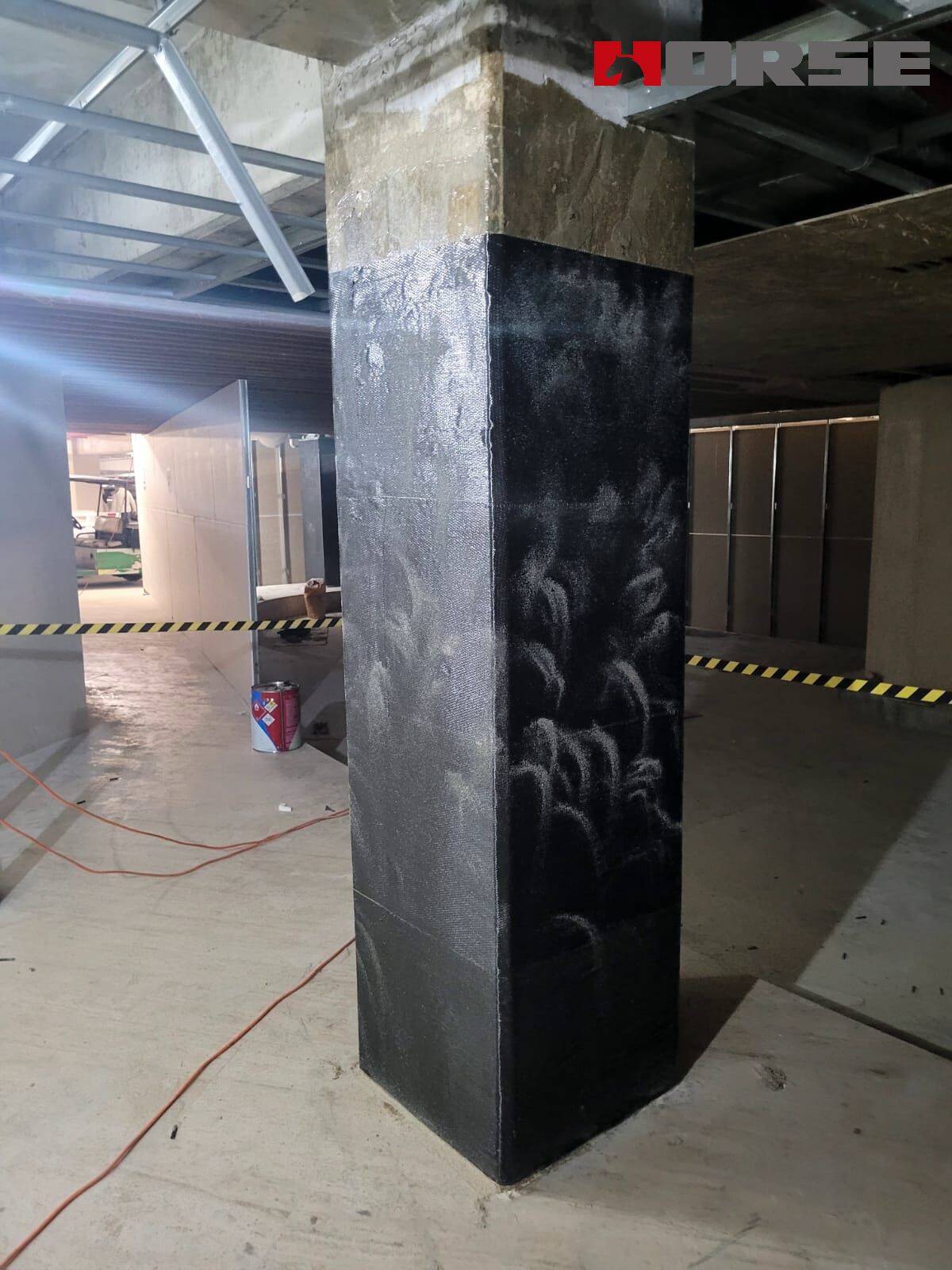 Carbon Fiber Repair Columns Cracks Carbon Fiber Repair Columns Cracks