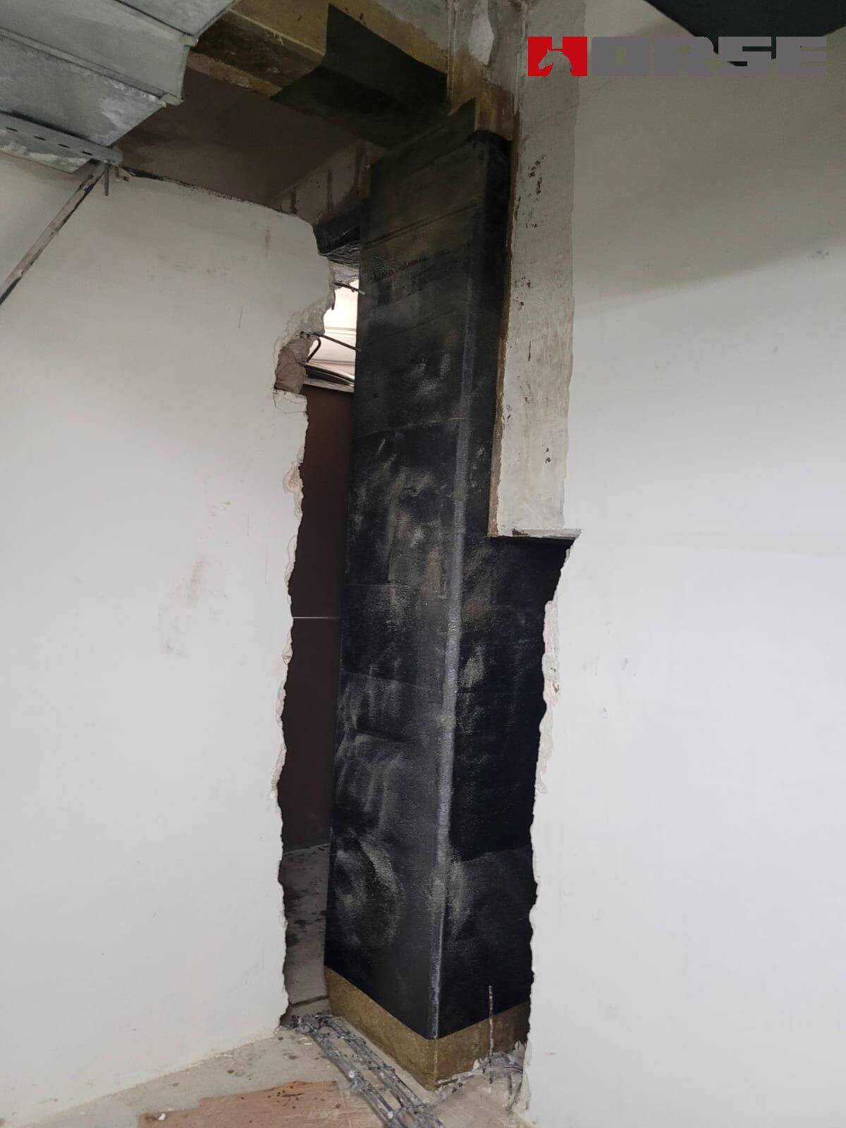 Carbon Fiber Repair Columns Cracks Carbon Fiber Repair Columns Cracks