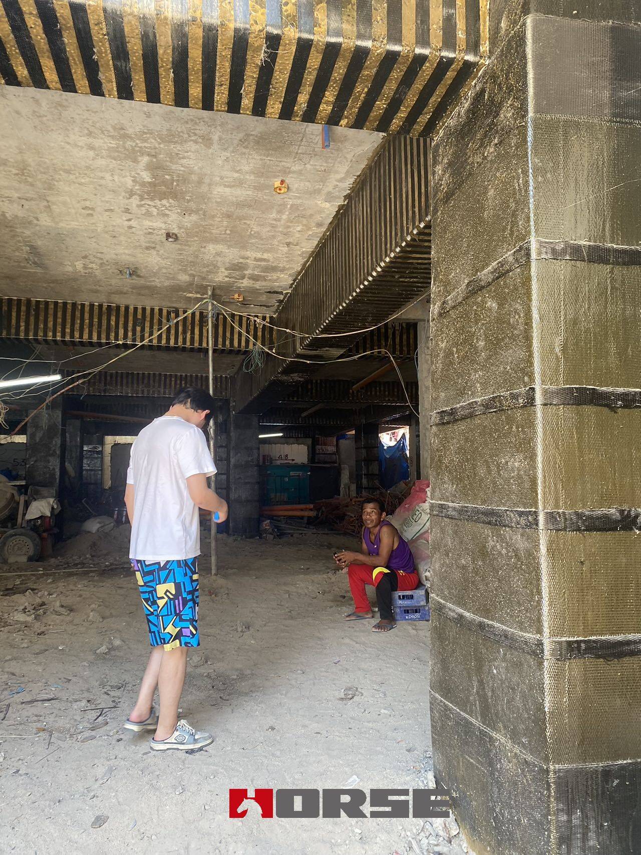 Hotel Structural Reinforcement Project By Carbon Fiber in the Philippines Hotel Structural Reinforcement Project By Carbon Fiber in the Philippines