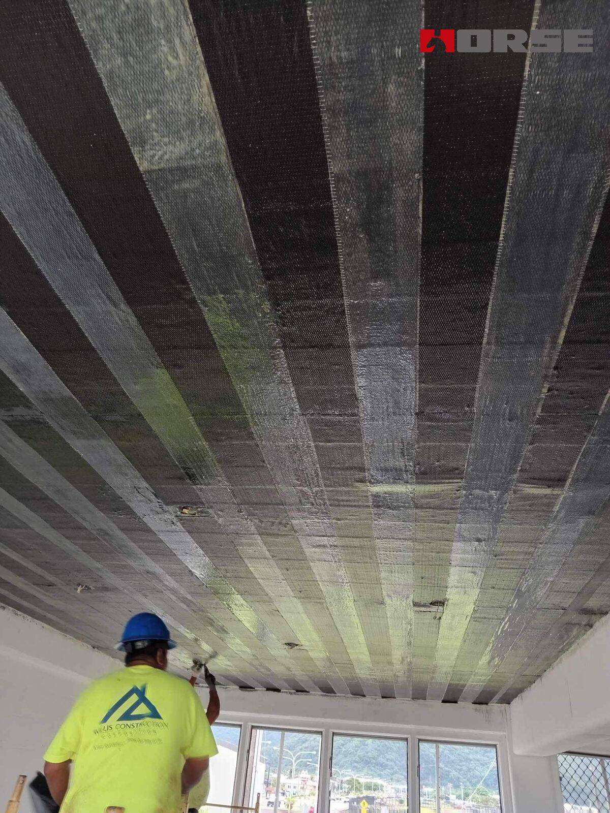 Carbon fiber Strengthen Villa Slabs Carbon fiber Strengthen Villa Slabs