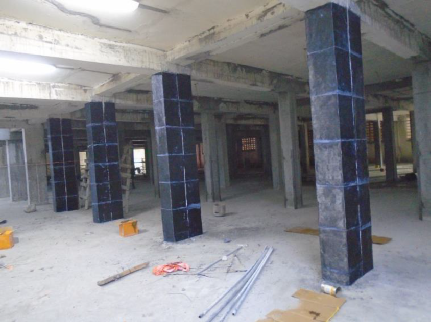Rehabilitation of Columns of Warehouse with Carbon Fiber Rehabilitation of Columns of Warehouse with Carbon Fiber