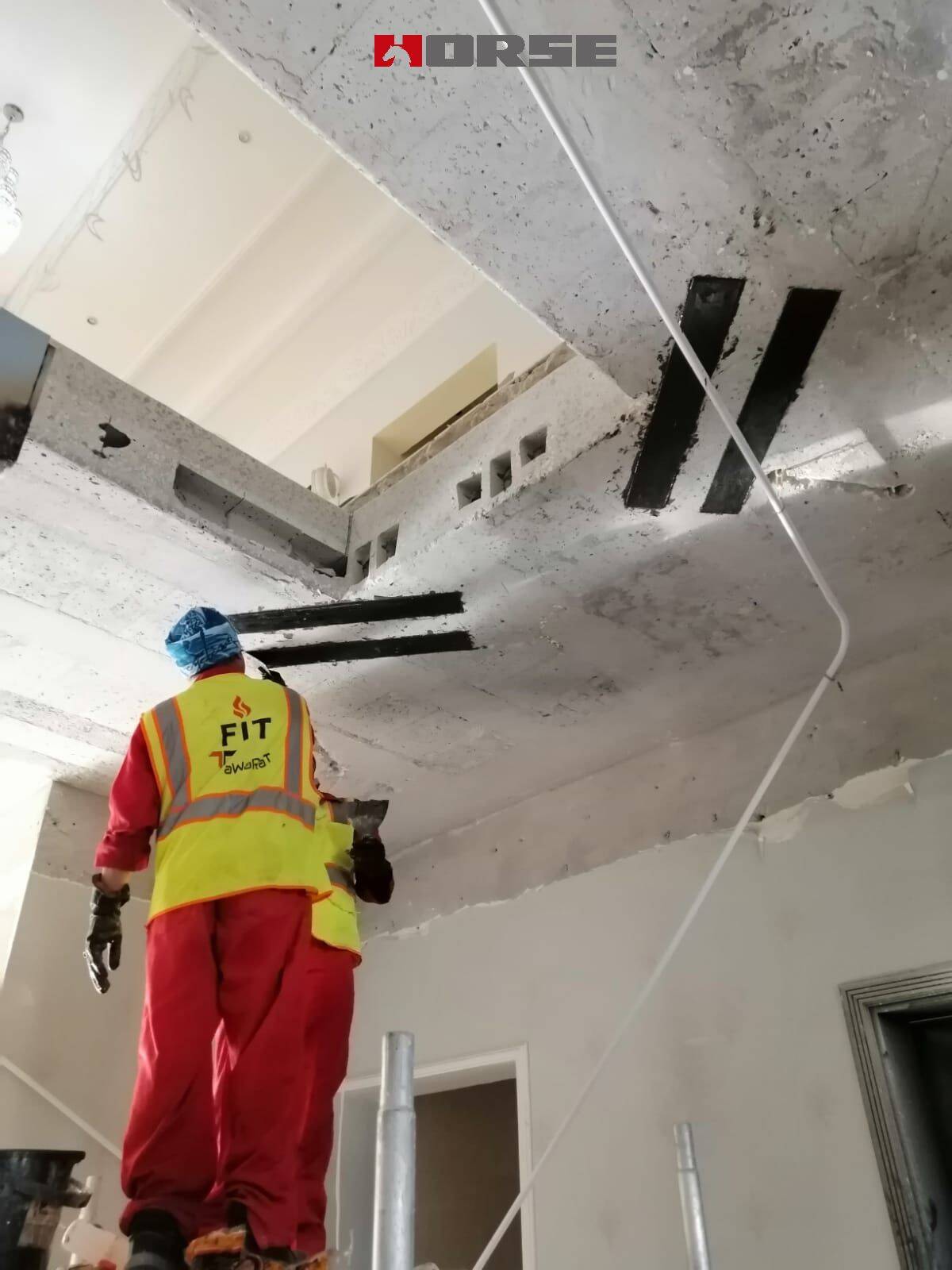 Reinforcement of Concrete Slab with Openings Using Carbon Fiber Reinforcement of Concrete Slab with Openings Using Carbon Fiber