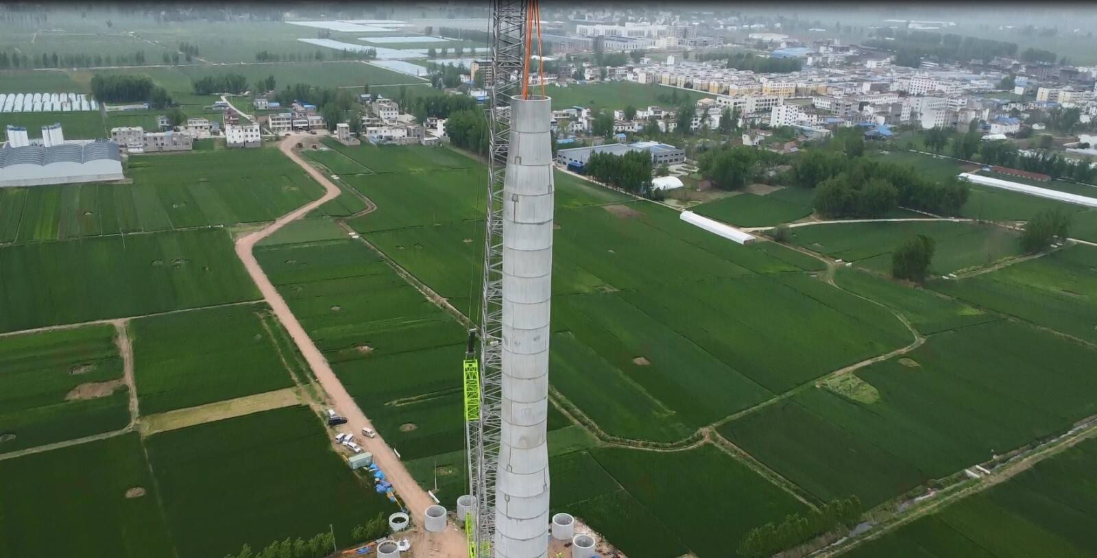 Wind Turbine Concrete Tower Assembly Wind Turbine Concrete Tower Assembly