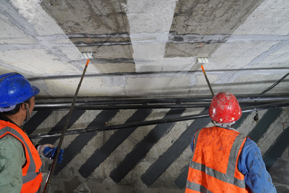 applying adhesive applying adhesive