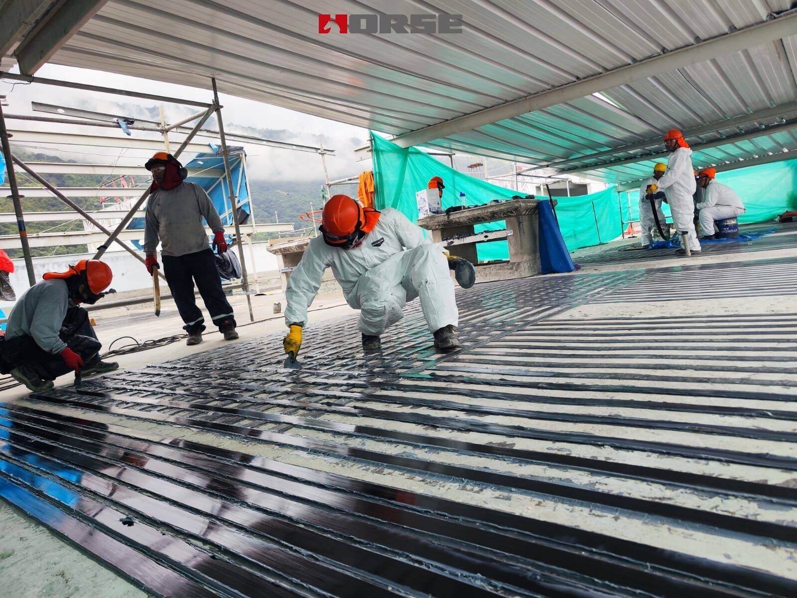 Carbon Fiber Laminate for Slab Strengthening of Hospital Carbon Fiber Laminate for Slab Strengthening of Hospital
