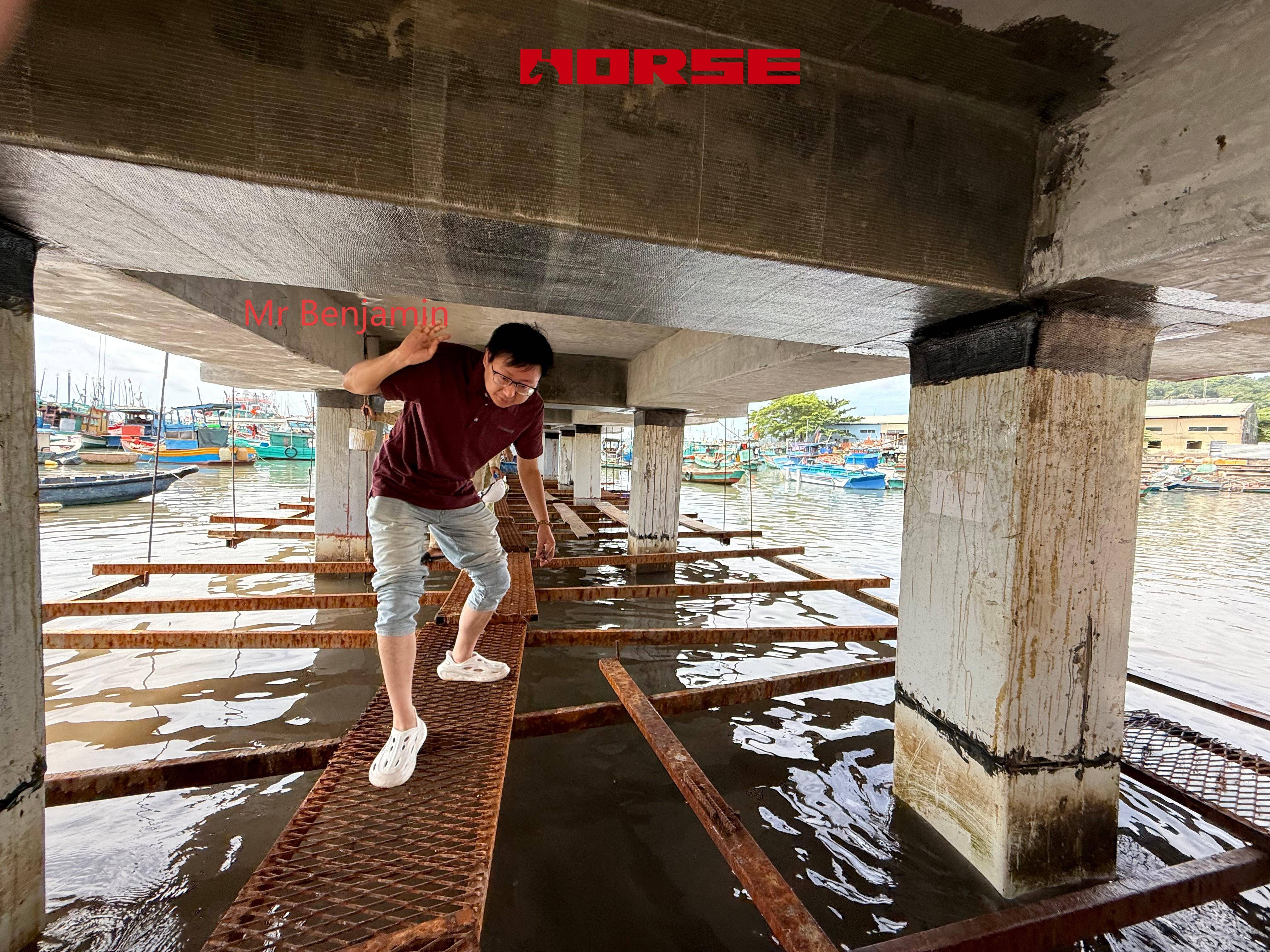 carbon fiber repair bridge